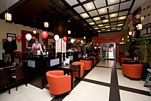Planet Sushi Restaurant in St. Petersburg, Russia