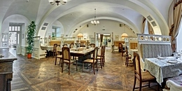 Russkaya Ryumochnaya No. 1 restaurant in St. Petersburg, Russia