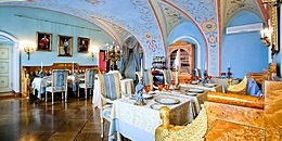 Russkiy Ampir restaurant in St. Petersburg, Russia