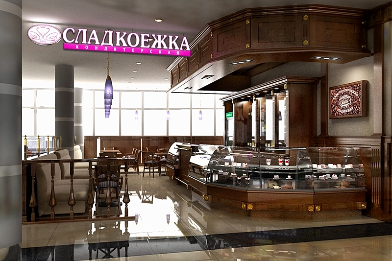 Sladkoezhka Restaurant in St. Petersburg, Russia