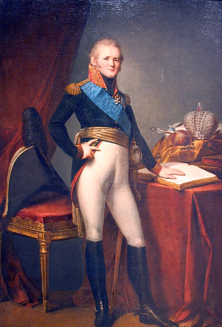 Oil on canvas. 1808. Pavlovsk Estate Museum Portrait of Tsar Alexander I