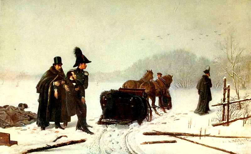 Alexander Pushkin's Duel with Georges d'Anthes (1884)