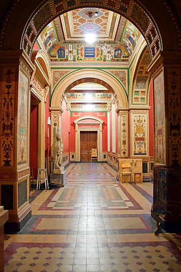 Interiors of the Stieglitz School in St Petersburg, Russia