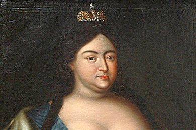 Portrait of Anna Ioannovna painted by Unknown artist