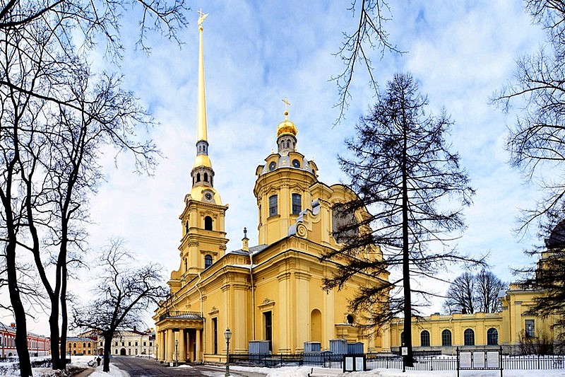 Ss. Peter and Paul Cathedral in St Petersburg, Russia