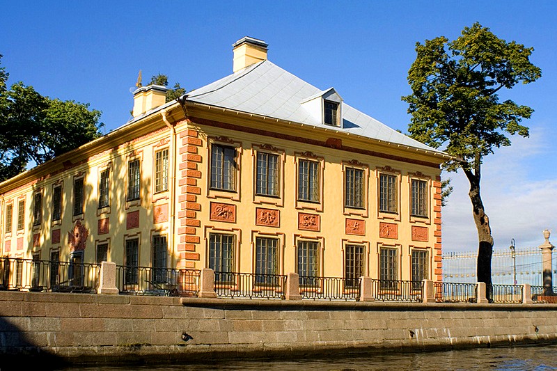 Summer Palace of Peter the Great, designed by Domenico Trezzini in St Petesburg, Russia