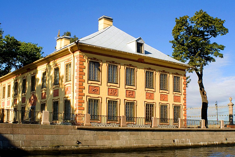 Summer Palace of Peter the Great, designed by Domenico Trezzini in St Petesburg, Russia