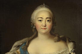 Portrait of Elizabeth painted by Louis Tocqué