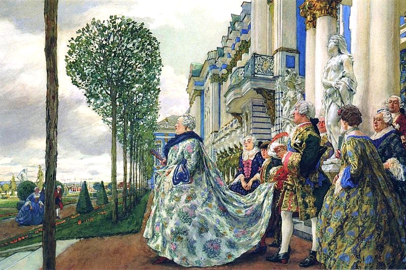 Empress Elizabeth at Tsarskoye Selo