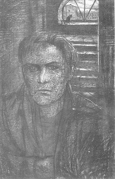 Raskolnikov. Illustration to Dostoevsky's novel Crime and Punishment Raskolnikov. Illustration to Dostoevsky's novel Crime and Punishment