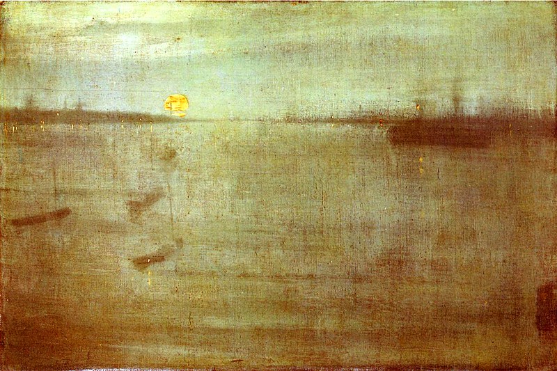 'Nocturne: Blue and Gold' by James Abbot McNeill Whistler