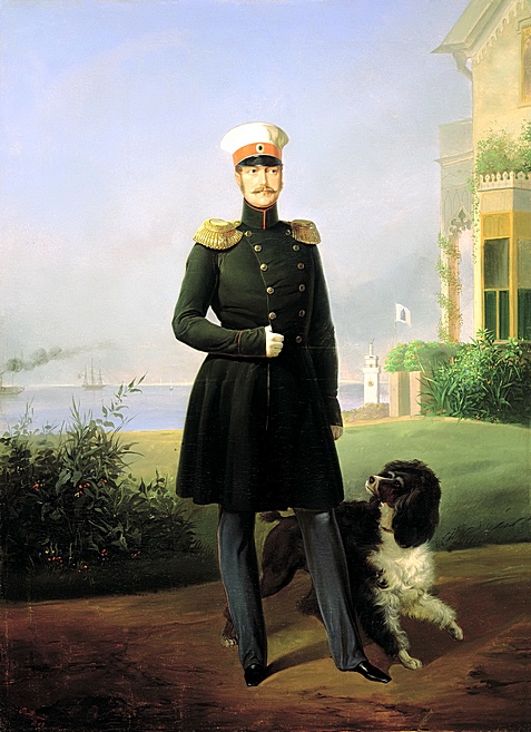Oil on canvas. 1836. State Hermitage Museum Portrait of Emperor Nicholas I