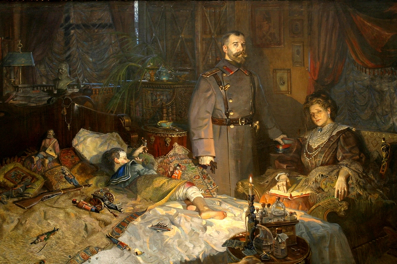 Confinement at Tsarskoye Selo