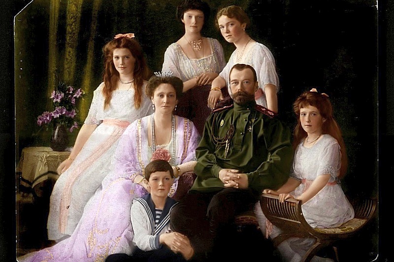 The Russian Imperial Family c. 1913