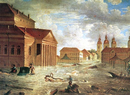 St. Petersburg Floods, Russia