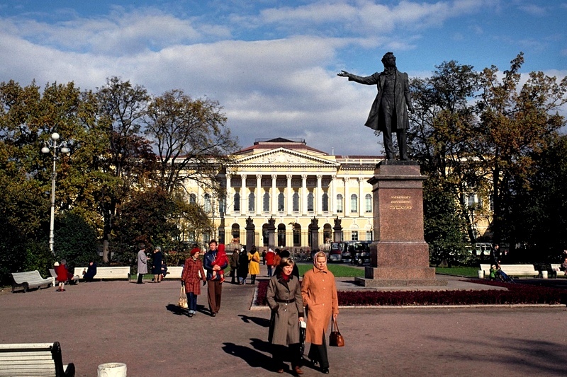 Ploshchad Iskusstv (Arts Square), 1979 in St. Petersburg, Russia