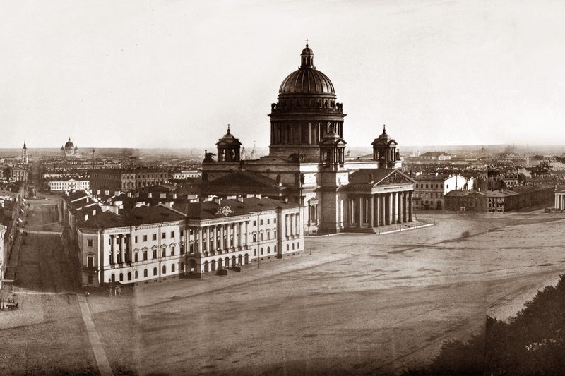 St. Petersburg. Panorama in 13 frames, taken from the tower of the Admiralty (Part 4) in St. Petersburg, Russia