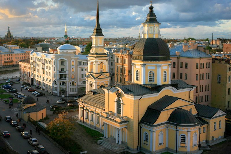 The Church of Ss. Simeon and Anna, built 1731-1734