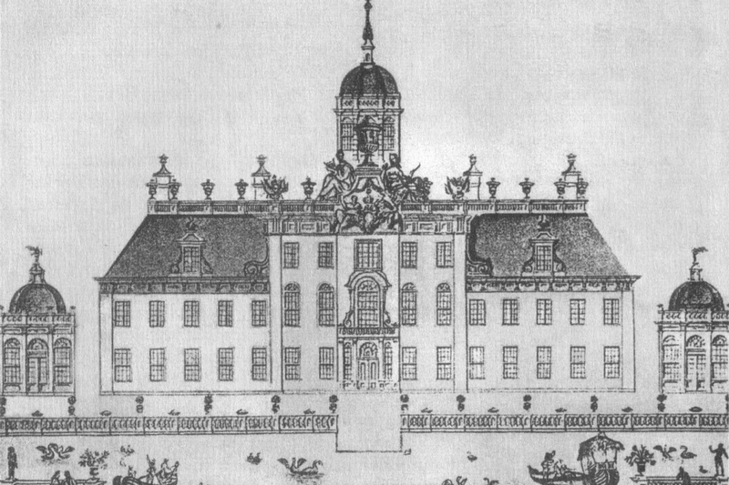 Architectural sketches of the Podzorny Palace by Steven van Zwieten