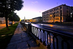 Neighborhood at the Alexander House Hotel in St. Petersburg