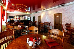 Restaurant at the AlexanderPlatz Hotel in St. Petersburg