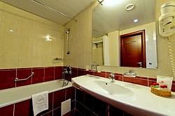 Japanese Bathroom of the Ambassador Hotel in St. Petersburg