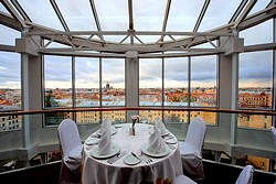Le Vernissage Restaurant at the Ambassador Hotel in St. Petersburg