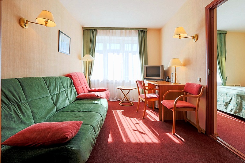 Suite at the Andersen Hotel in St. Petersburg