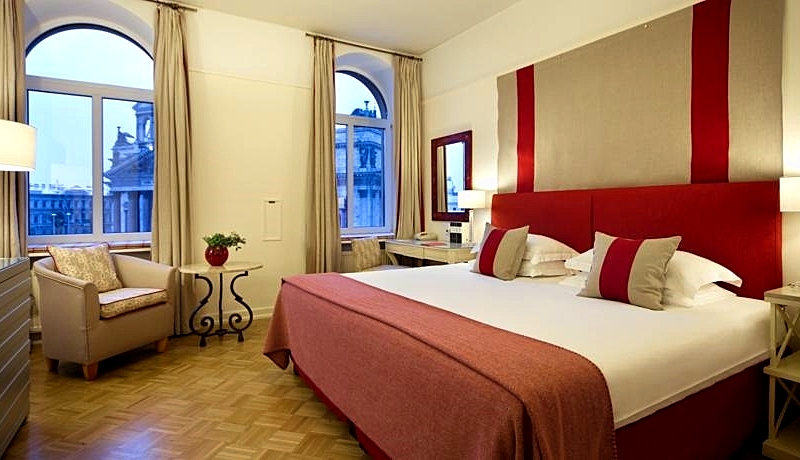 Superior Deluxe Double Room at the Angleterre Hotel in St. Petersburg