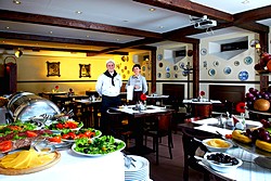 Restaurant at the Arbat Nord Hotel in St. Petersburg