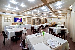 Restaurant at the Arbat Nord Hotel in St. Petersburg