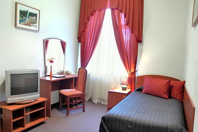 Standard Single Room at the Asteria Hotel in St. Petersburg