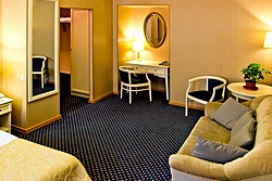 Deluxe Room at the Aston Hotel in St. Petersburg