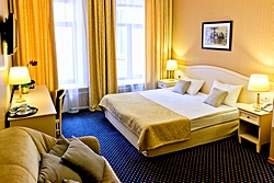 Deluxe Room at the Aston Hotel in St. Petersburg
