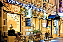 Villa Aston Restaurant at the Aston Hotel in St. Petersburg