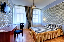 Standard Double Room at the Atrium Hotel in St. Petersburg