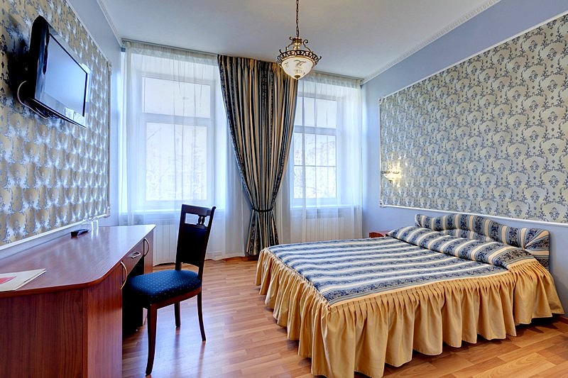 Standard Double Room at the Atrium Hotel in St. Petersburg