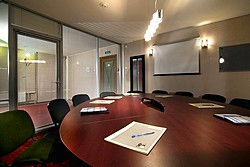 Conference Room at the Brothers Karamazov Hotel in St. Petersburg