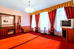 Deluxe Double Room at the City Hotel Comfitel in St. Petersburg