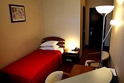 Standard Single Room at the Columb Hotel in St. Petersburg