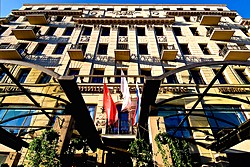 Facade at the Corinthia Hotel St. Petersburg in St. Petersburg