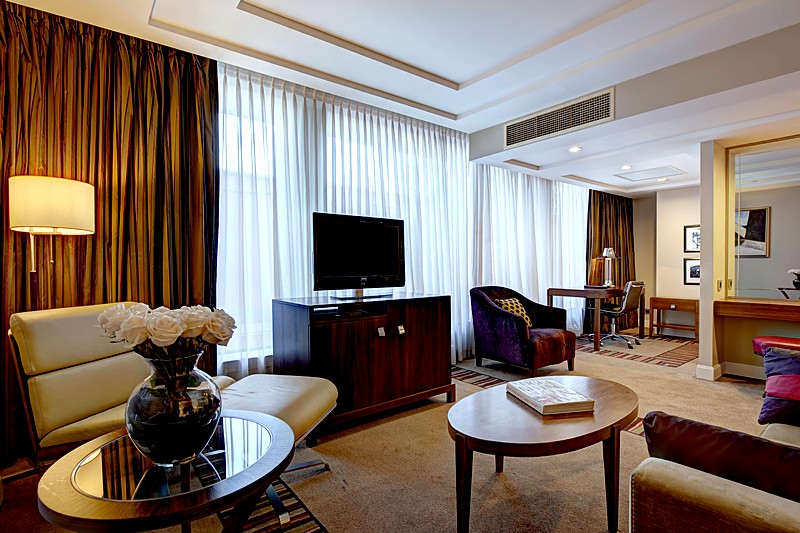 Junior Terrace Suite at the Corinthia Hotel St. Petersburg in St. Petersburg