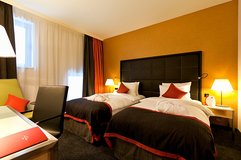 Standard Twin Room at the Crowne Plaza St Petersburg Airport Hotel