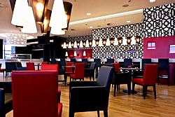 Cafe Plaza by Illy at the Crowne Plaza St Petersburg Airport Hotel