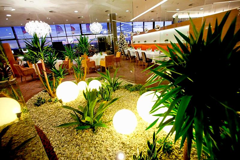 Skylight Restaurant at the Crowne Plaza St Petersburg Airport Hotel