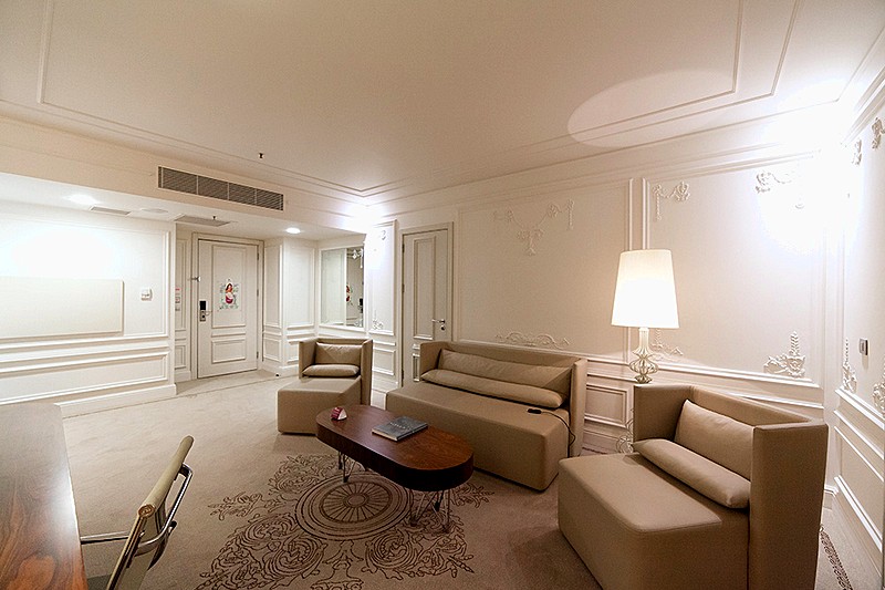 Suite at the Crowne Plaza St. Petersburg Ligovsky Hotel in St. Petersburg