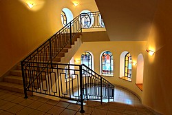 Stairs at the Dostoevsky Hotel in St. Petersburg