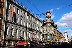 View on the Fifth Corner at Fifth Corner Hotel in St. Petersburg