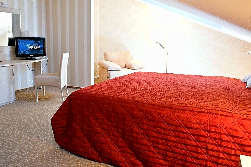 Comfort Room at the Fifth Corner Hotel in St. Petersburg