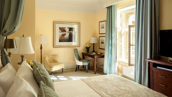 Superior Room (with king bed) at the Four Seasons Lion Palace Hotel in St. Petersburg